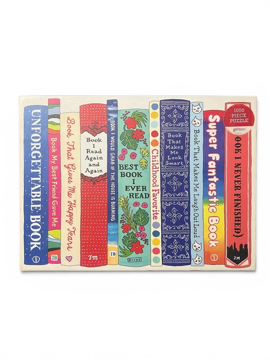 Galison Other - Galison Ideal Bookshelf 100 Piece Puzzle